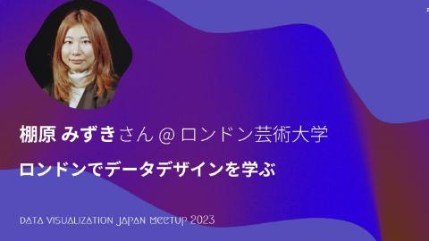 棚原 みずき／ロンドンでデータデザインを学ぶ
